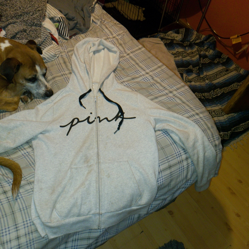 Pink brand jacket